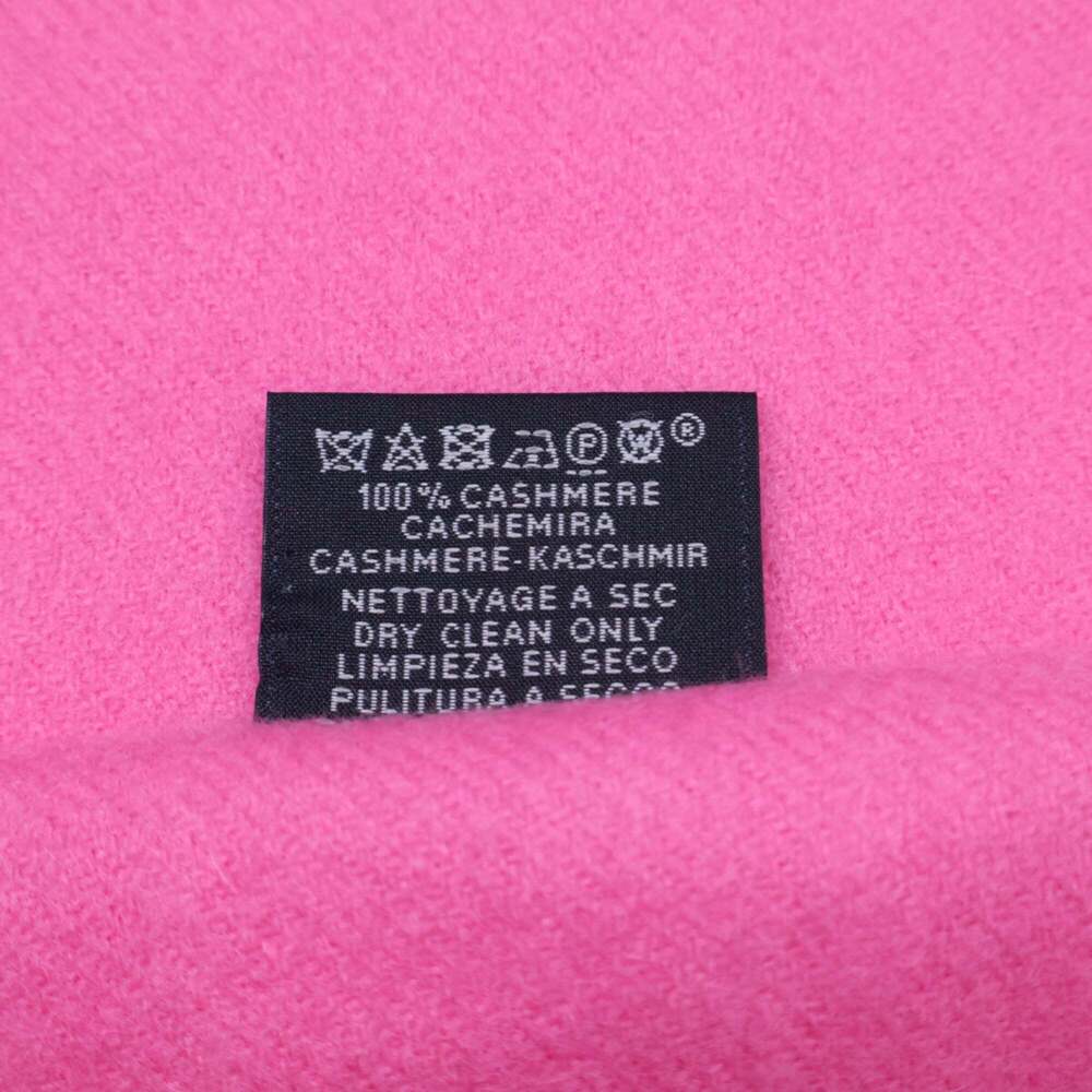 HERMES Pink Scarf - Picture 6 of 6